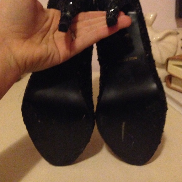 Sparkly Peep Toe Stilettos 🎀🙊👠 - Picture 4 of 4