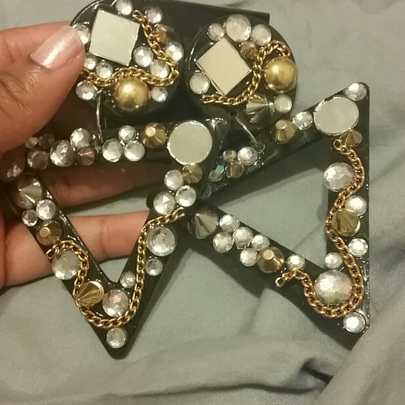 SALE! Fance' Custom Earrings - Picture 3 of 7