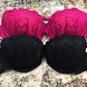 Bundle of PINK Bras size 32C