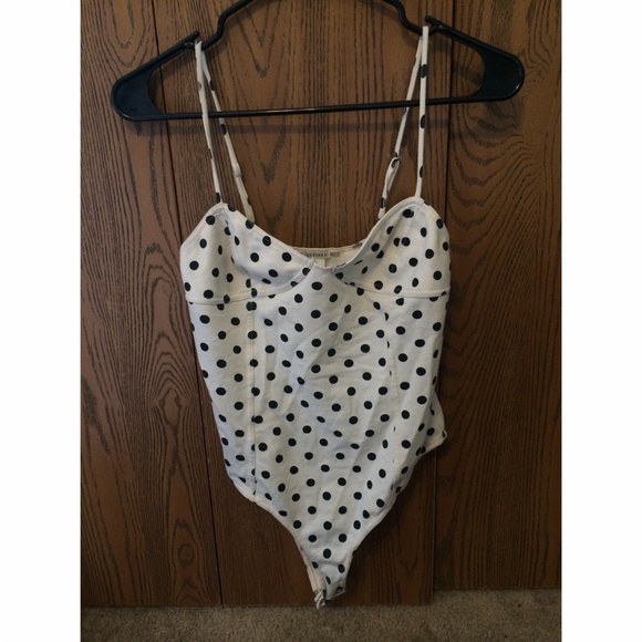 Polka-Dot Body Suit