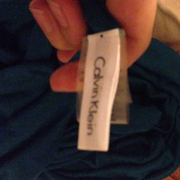 Beautiful Soft Calvin Klein Bright Blue Scarf 💙 - Picture 4 of 4