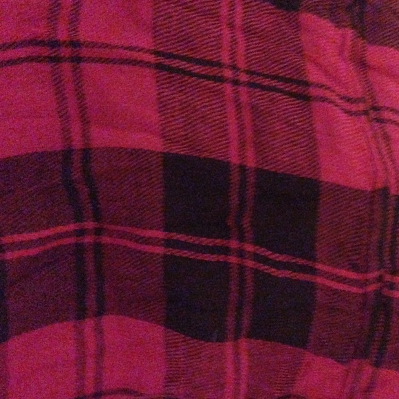 NWT Big Buddha Pink Plaid Infinity Scarf ๐ - Picture 3 of 4