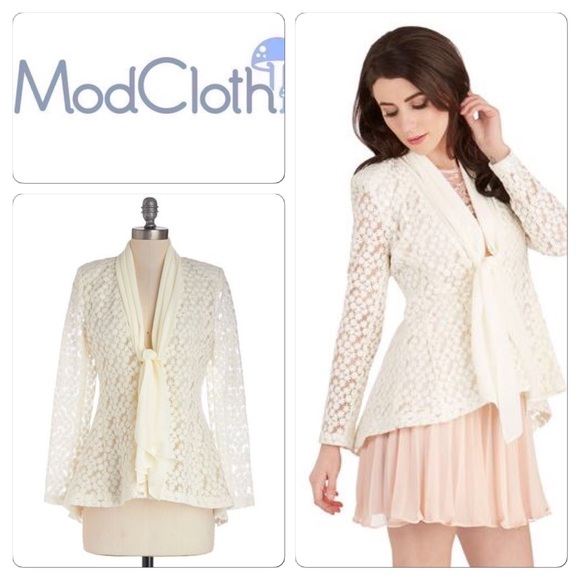 Modcloth | Jackets & Coats | New Modcloth Rehearsal Luncheon Jacket ...