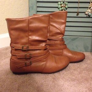 Brown boots