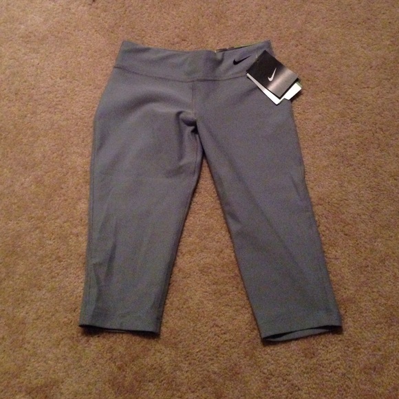 Grey legend tight fit running tights