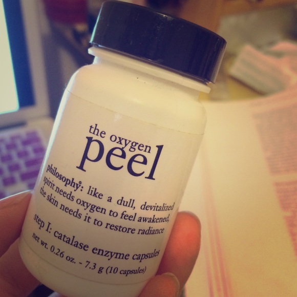 Philosophy the oxygen peel catalase enzyme capsule