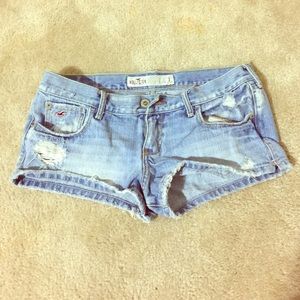 Hollister Distressed Shorts 3