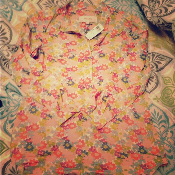 SOLD!!!  Coach Henley/Swimsuit coverup. Beautiful.