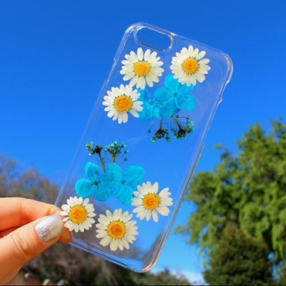 Natural dried flower phone case - Picture 1 of 4