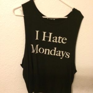I hate Monday's muscle tee