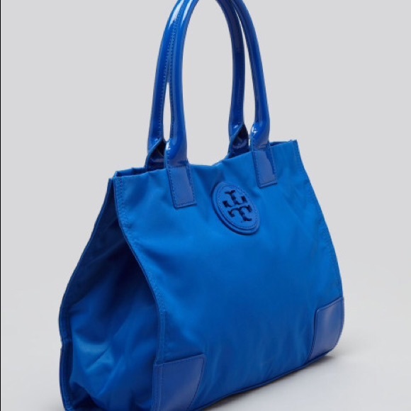 GUC: Authentic Tory Burch Ella Tote, Large cobalt