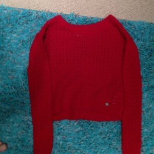 Red sweater