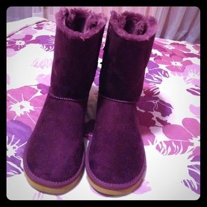🎀Purple Bow Uggs🎀