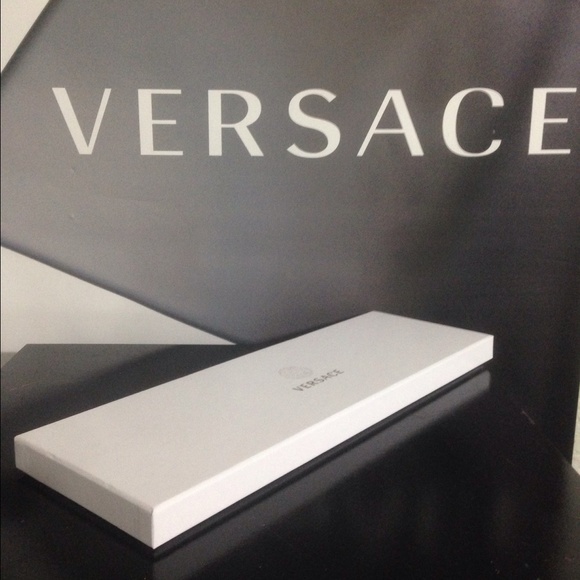 Authentic Versace Scarf/tie gift Box NEW