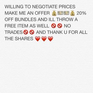 Everything must go 😊