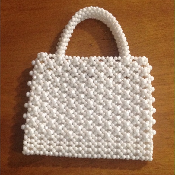 Sm vintage beaded handbag