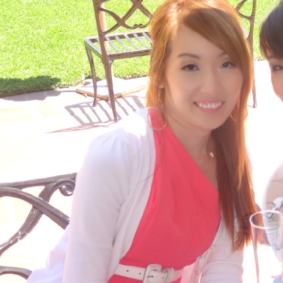 Coral One-Shoulder Dress - Picture 2 of 3