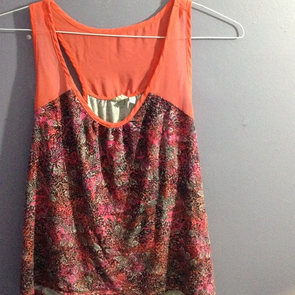 Multi color tank top