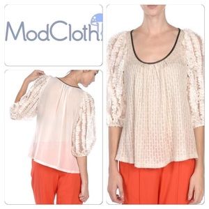 NEW Modcloth Lace Top