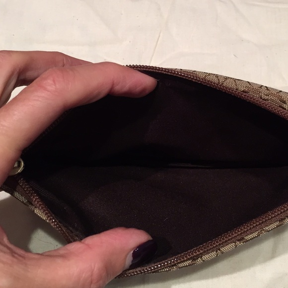 Coach Mini Monogram Wristlet - Picture 3 of 4