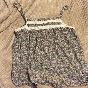 Classy floral tank.