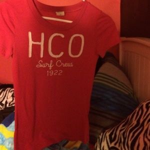 Hot pink Hollister shirt