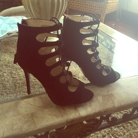 Two different shoes, reserved.