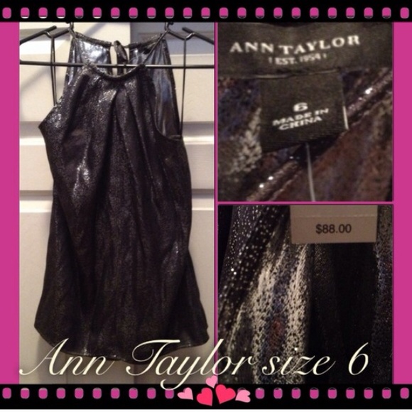 Ann Taylor Halter Top