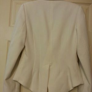 "She Said" Ivory color blazer.
