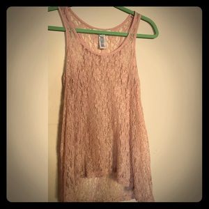 Lacey long tank