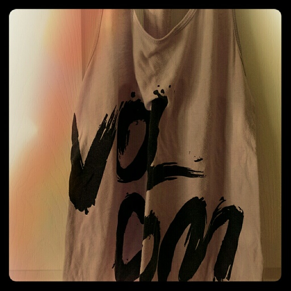 Over-sized Volcom racerback tank