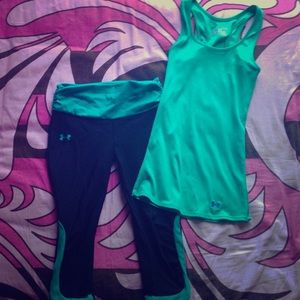 Under Armour Green Bundle!!!!