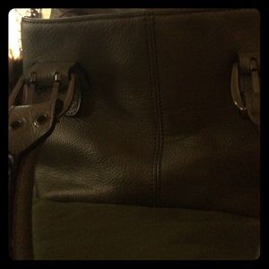 Small Tignanello Silver handbag!