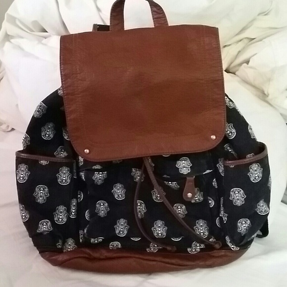 hamsa backpack NWOT