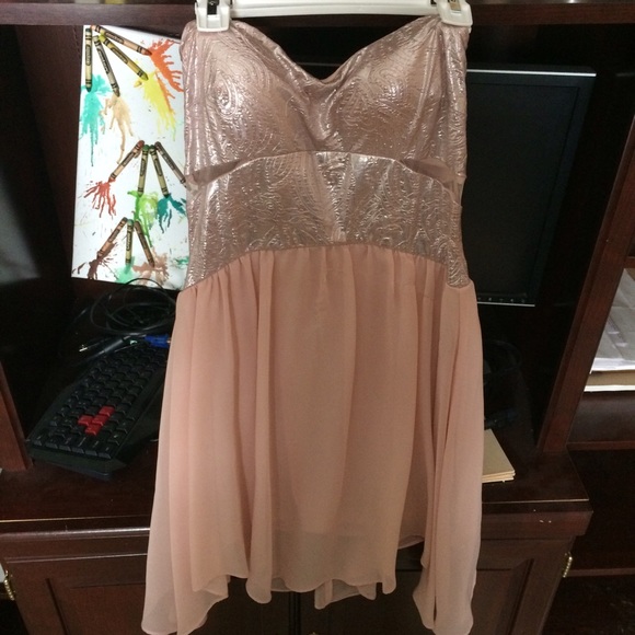 Light Pink & Silver dress