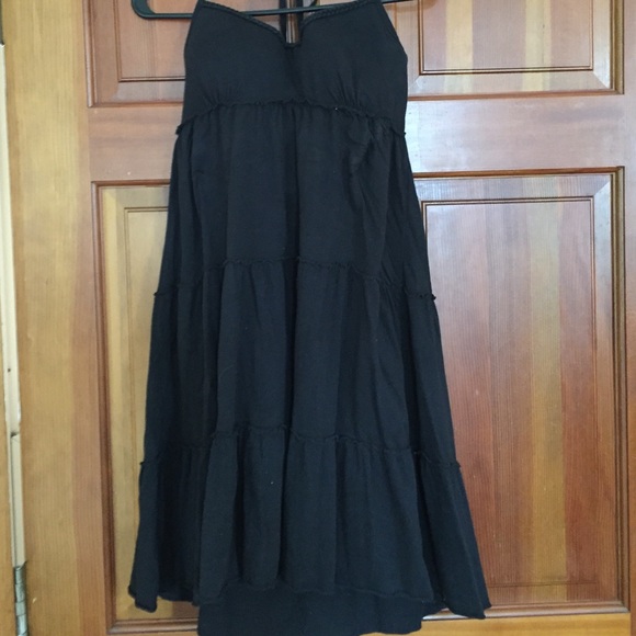 Black sun dress