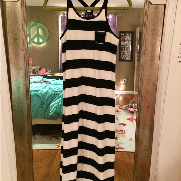 Striped Maxi Dress