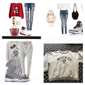 💋GET THIS LOOK 💋 MICKEY SWEATSHIRT