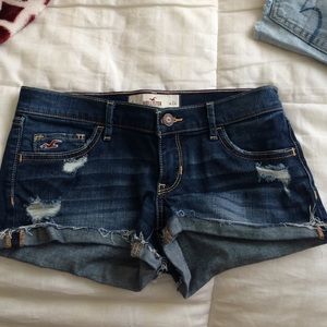 Distressed Hollister Shorts