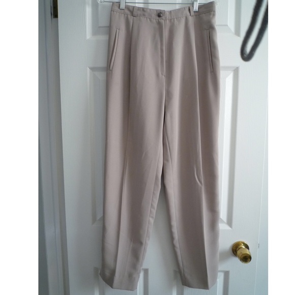 Dress pants made in France.