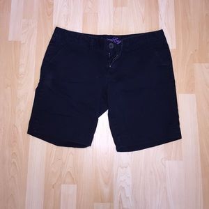 Black Bermuda pants
