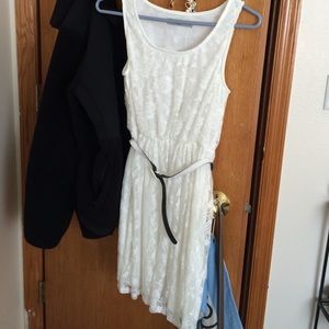 White Lace Summer Dress
