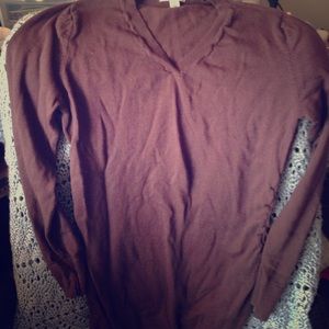Long Sleeve Maternity Shirt- Size XL