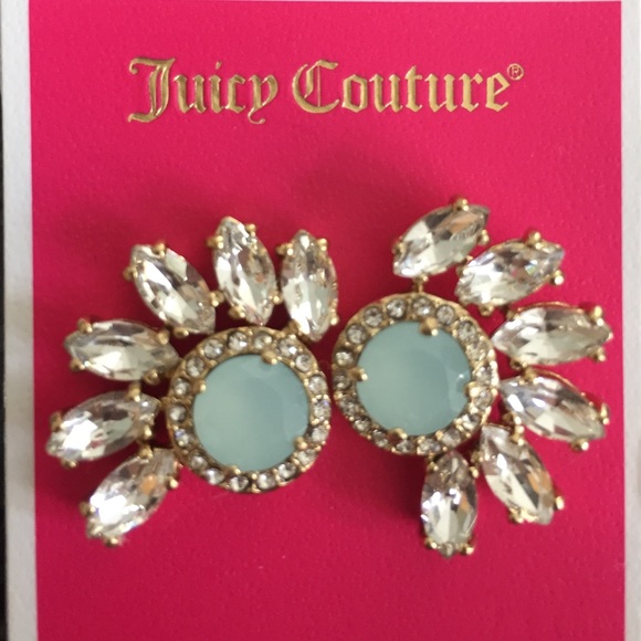 Juicy couture statement earrings