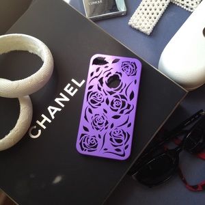 FREE Laser Cut Rose iPhone case 4/4s