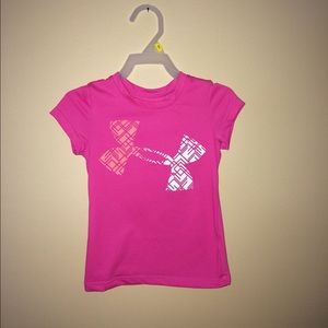 Four toddler girl under armour shirts!!!!