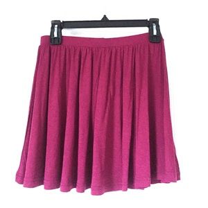 Berry skater skirt
