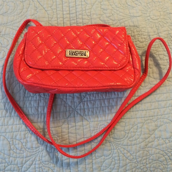 Coral kenneth cole crossbody
