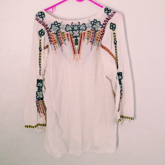 ❌Sold on mercari❌Hippie chic tunic - Picture 2 of 3