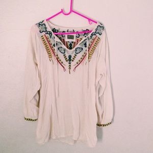 ❌Sold on mercari❌Hippie chic tunic